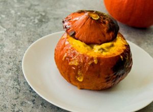 hokkaido pečené s hovädzím mäsom