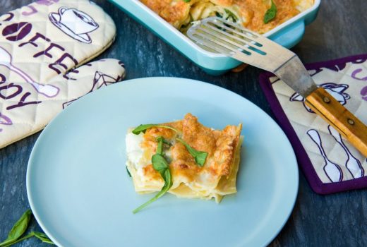lasagne so spenatom