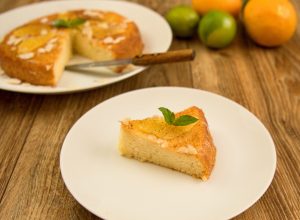piškót s citrusmi