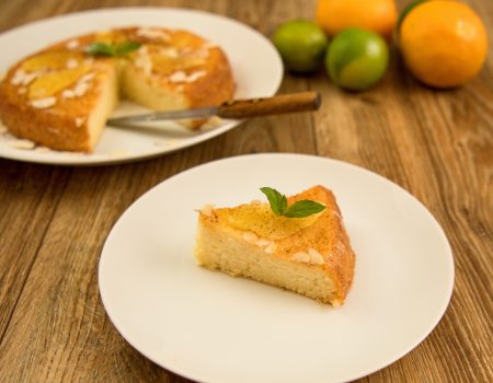 piškót s citrusmi